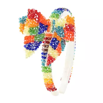 Ободок со стразами Monnalisa детский