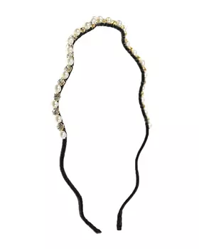 Ободок-волна, черный Tais детский