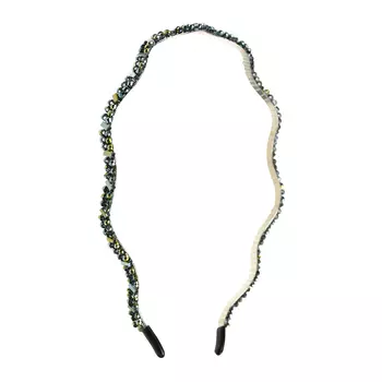 Ободок волнистый, зеленый Tais детский