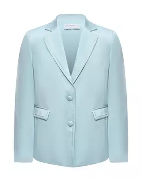 Однобортный пиджак со стразами Ermanno Scervino