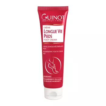 Омолаживающий питательный крем для ног с 56 активными компонентами Creme Longue Vie Pieds, 125 мл GUINOT