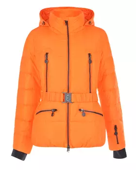 Оранжевая приталенная куртка Naumi