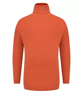 Оранжевая водолазка из шерсти Jan&Sofie детская