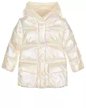 Пальто-пуховик кремового цвета Freedomday детское