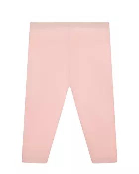 Персиковые леггинсы из хлопка Sanetta fiftyseven детские