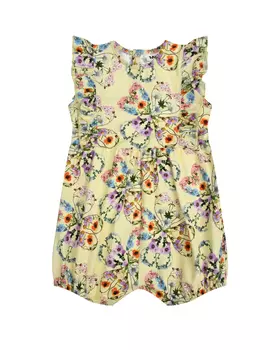 Песочник с рюшами, сплошной цветочный принт Molo