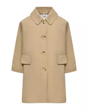 Плащ свободного кроя, бежевый IL Gufo