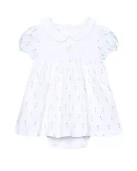 Платье-боди принт тюльпаны Lyda Baby