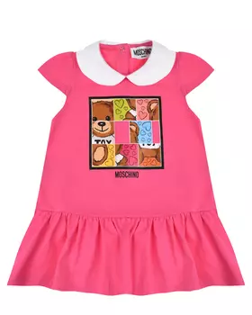 Платье и трусы, фуксия Moschino