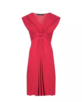 Платье малинового цвета с функцией для кормления Pietro Brunelli