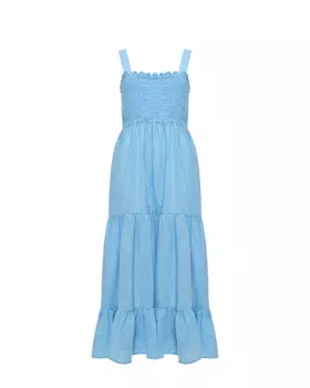 Платье макси на бретелях Pietro Brunelli