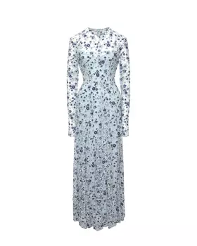 Платье макси с цветами Philosophy Di Lorenzo Serafini