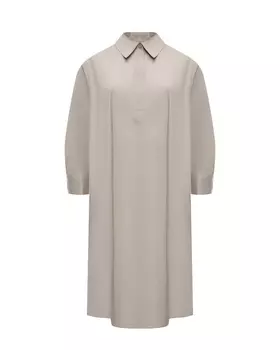 Платье-рубашка с манжетом в полоску Panicale