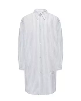 Платье-рубашка в полоску MM6 Maison Margiela