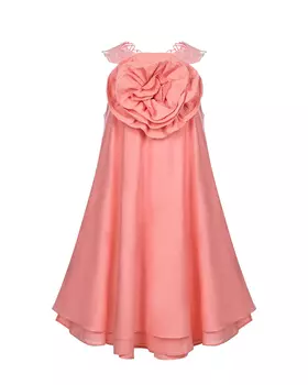 Платье с аппликацией "роза" Ermanno Scervino