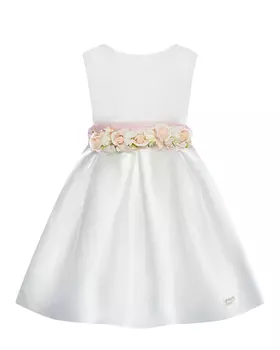 Платье с цветочным поясом Baby A