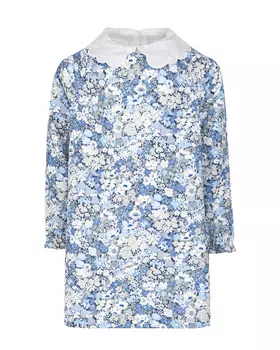 Платье с цветочным принтом и воротником Tartine et Chocolat детское
