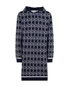 Платье с капюшоном из хлопка и эластана Chloe детское