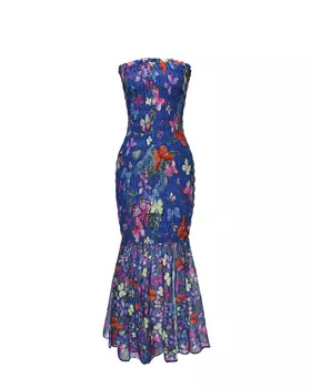 Платье с принтом "бабочки" Charo Ruiz