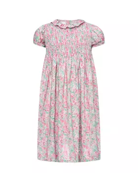 Платье с резинкой на груди и цветочным принтом Mariella Ferrari