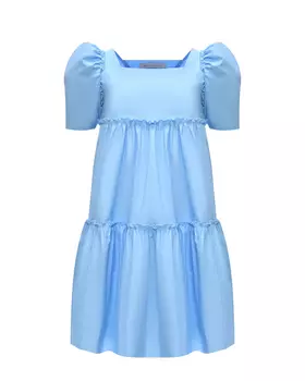 Платье с рукавами-фонариками Monnalisa