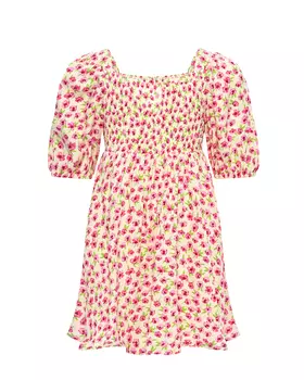 Платье со сплошным цветочным принтом Dan Maralex