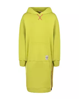 Платье-толстовка салатового цвета No. 21 детское