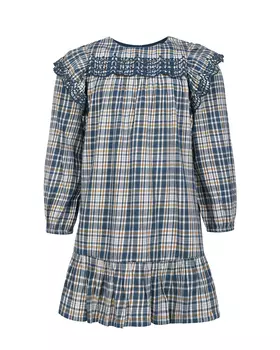 Платье в клетку с оборками Tartine et Chocolat детское