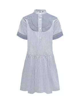Платье в тонкую полоску IL Gufo