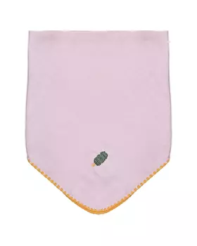 Платок-слюнявчик, фиолетовый BAMBOO BEBE