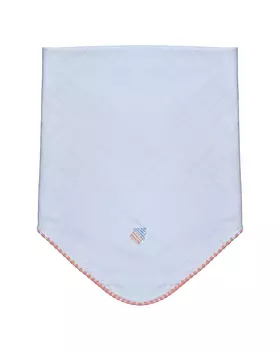 Платок-слюнявчик, голубой BAMBOO BEBE