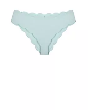 Плавки однотонные с волнистыми краями Marysia