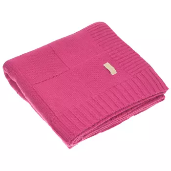 Плед 100x120 см, фуксия Jan&Sofie