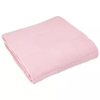 Плед розового цвета, 100x120 см Jan&Sofie