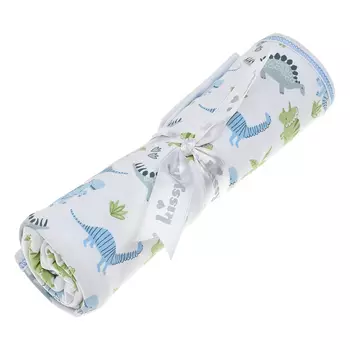 Плед с принтом "динозавры", 72x68 см Kissy Kissy детский