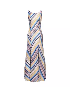Пляжное платье в полосы Missoni