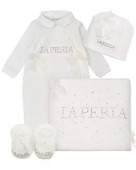 Подарочный набор из 4 предметов, белый La Perla детский