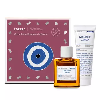 Подарочный набор с туалетной водой серия "Midnight Dahlia" KORRES