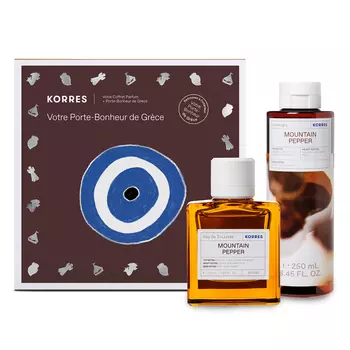 Подарочный набор с туалетной водой серия "Mountain Pepper" KORRES
