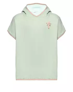 Полотенце-пончо, мятный BAMBOO BEBE