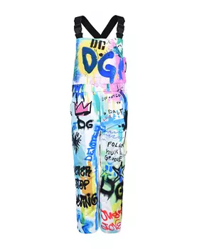 Полукомбинезон с принтом "граффити" Dolce&amp;Gabbana детский