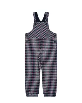 Полукомбинезон в клетку Aletta детский