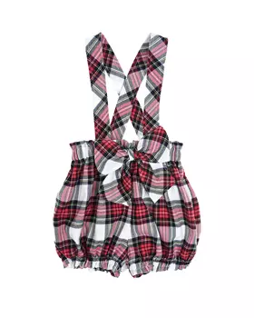 Полукомбинезон в клетку Aletta детский