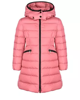 Приталенное пальто-пуховик Moncler детское