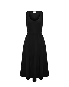 Приталенное платье, черное Deha