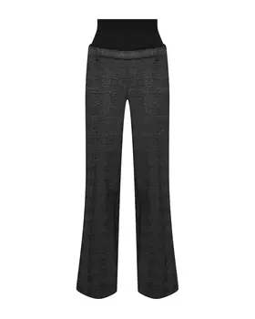 Прямые брюки для беременных в клетку Pietro Brunelli