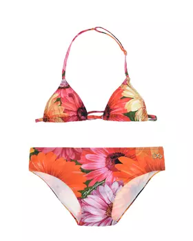 Раздельный купальник с цветочным принтом Dolce&amp;Gabbana детский