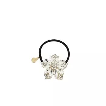 Резинка для волос Benten с цветком стразы