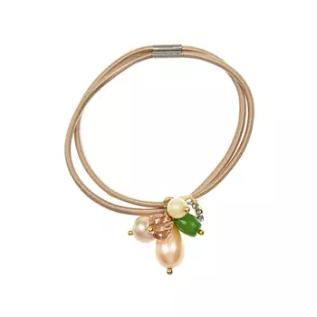 Резинка для волос, бежевая Tais