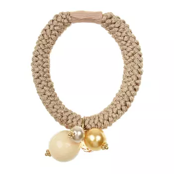 Резинка для волос, бежевая Tais